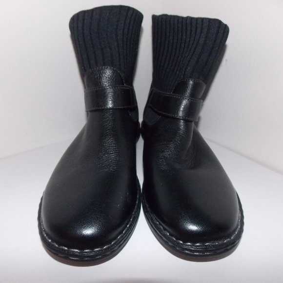 EASTLAND black leather boots size 6.5M - Picture 3 of 7